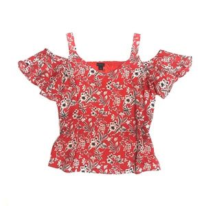 New Paraphrase cold shoulder blouse